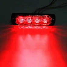 4LED внедорожные автомобили, грузовики 800LM безопасный рабочий противотуманный красный свет лампы аксессуары набор