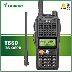 Новое поступление TSSD 10 Вт междугородной UHF 400-470 мГц портативной рации с высокой Батарея Ёмкость для полиции спасения ham пожарный