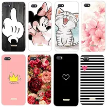 Чехол для Xiaomi Redmi 6, чехол для Redmi 6A, мягкие силиконовые с рисунком, задняя крышка для Coque Redmi6 Xiomi Redmy 6 A, чехол для телефона