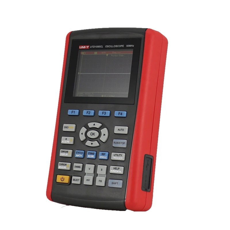 UNI-T UTD1050CL 3,5 дюймов TFT lcd ручной цифровой осциллограф 1CH 25 МГц Scopemeter