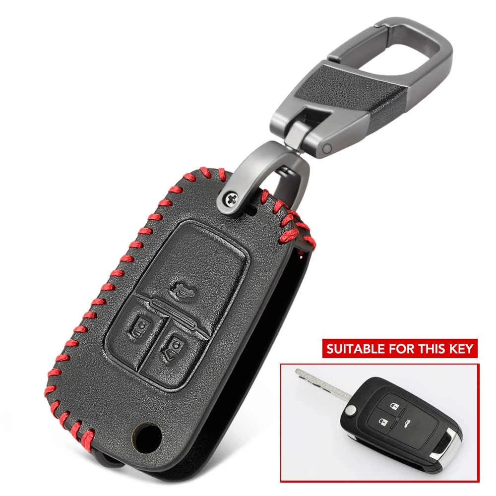 Кожаный чехол с откидной крышкой для Chevrolet Cruze Aveo Buick VAUXHALL OPEL Insignia Astra J Zafira C