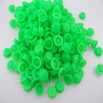 

501B 502B Flashlight Green Luminous Silica Gel Cap Tail Cap (10pcs/lot)