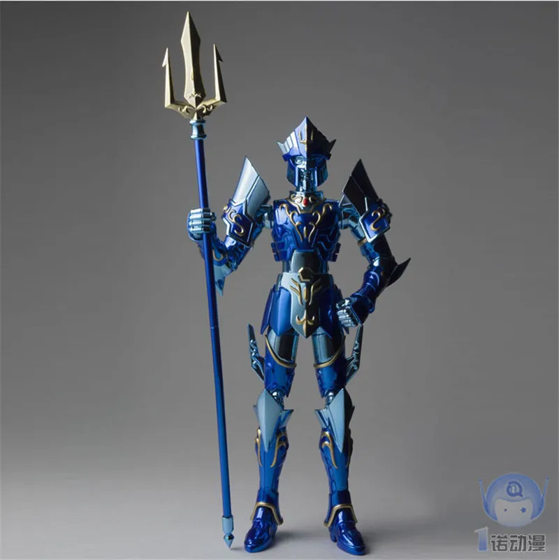 Original Bandai Saint Seiya Saint Cloth Myth Poseidon 15th Anniversary Ver PVC Action Figure Model Toys Marina Figurines