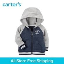 Carter’s 1-piece baby children kids clothing Boy Spring Zip-Up Kanga pockets MVP French Terry Hoodie 127H185