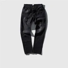 Jugendliche hosen männer heißer verkauf casual marke 2017 frühling sommer gerade denim jeans hose mann lange cowboy hose jeans homme