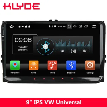 

KLYDE 9" IPS 4G Octa Core Android 8 4GB+32GB Car DVD Multimedia Player Radio For Skoda Octavia Yeti Fabia Rapid Praktik Superb