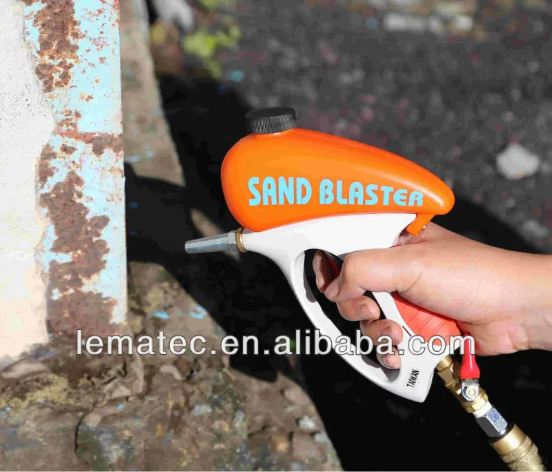 LEMATEC эргономичный дизайн Пескоструйный пистолет для пескоструйной обработки