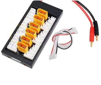 

Amass XT90 Paraboard Parallel Multi Charge Balance Board V2 with 6S-2S PL8 Balance Cable