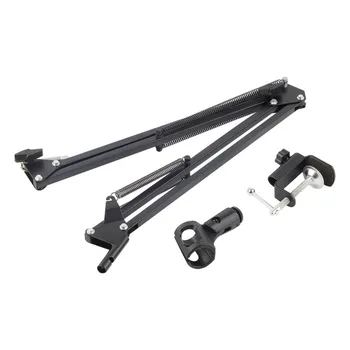 

Wholesale Mic Microphone Suspension Boom Scissor Arm Stand Holder for Studio Broadcast