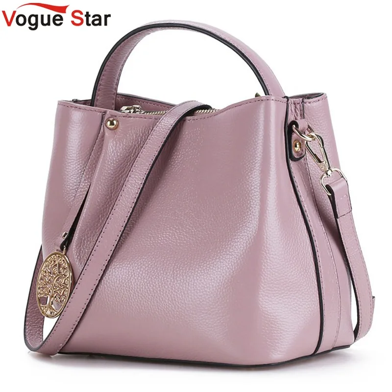 Vogue Star 2017 New Fashion Women font b Handbags b font Bucket Genuine font b Leather