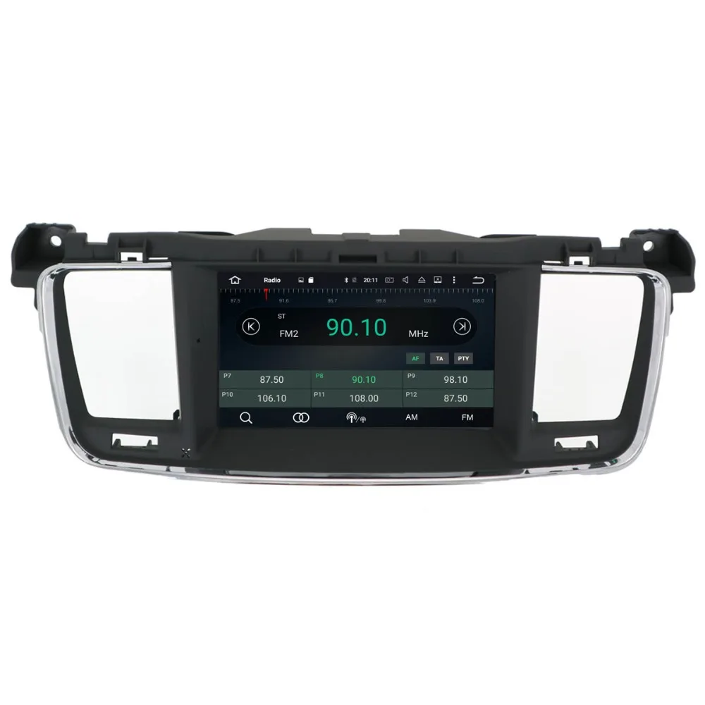 Excellent Android 9.0  Car Radio Stereo GPS Headunit  For PEUGEOT 508 2011 2012 2013 2014 2015 2017 Car DVD Player Auto Video Multimedia 6