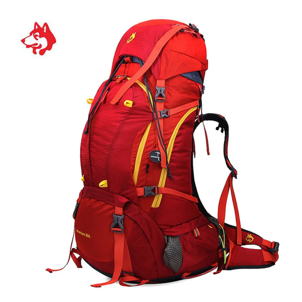 

80L Big Capacity Sports Outdoor Travel Tourist Hiking Backpack camping Trip Bag For Camping Waterproof Trekking Backpacks Bags