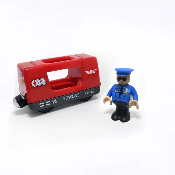 W06 новый пульт дистанционного управления Магнитный Электрический локомотив совместимый игрушечный автомобиль деревянный трек красный по