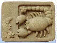 

C107 the zodiac Scorpio (handmade soap soap mold silicone mold mold)