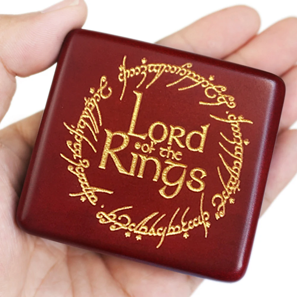 Sinzyo hecho a mano de madera el Señor de los anillos caja de música regalo de cumpleaños para Navidad/cumpleaños/regalo del Día de San Valentín cajas Sinzyo hecho a mano de madera el Señor de los anillos caja de música regalo de cumpleaños para Navidad/cumpleaños/regalo del Día de San Valentín cajas