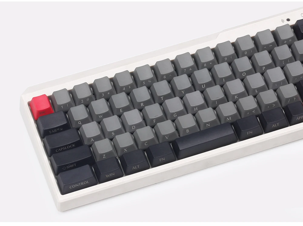 Черная pbt пустая механическая клавиатура filco minila воздушная Толстая pbt боковая печатная верхняя печатная клавиша cherry mx oem профиль