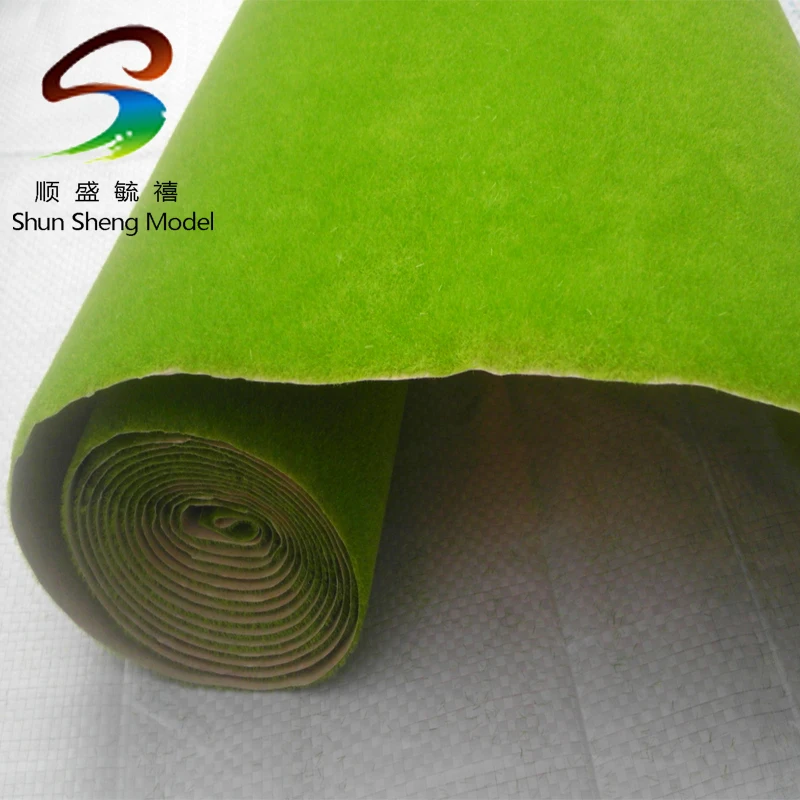 Green Model grass mat, building model materials, scale models grass mat