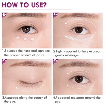 Mango Anti Winkles Eye Cream Skin Care Anti-Puffiness Dark Circle Anti-Aging Moisturizing Eyes Creams Firming Facial Eye Skin