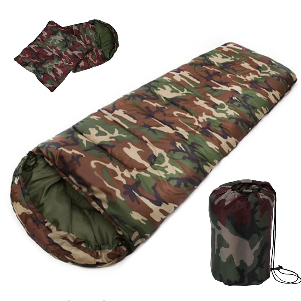 Camouflage Sleeping Bag Outdoor Mountaineering Camping Sleeping Bags