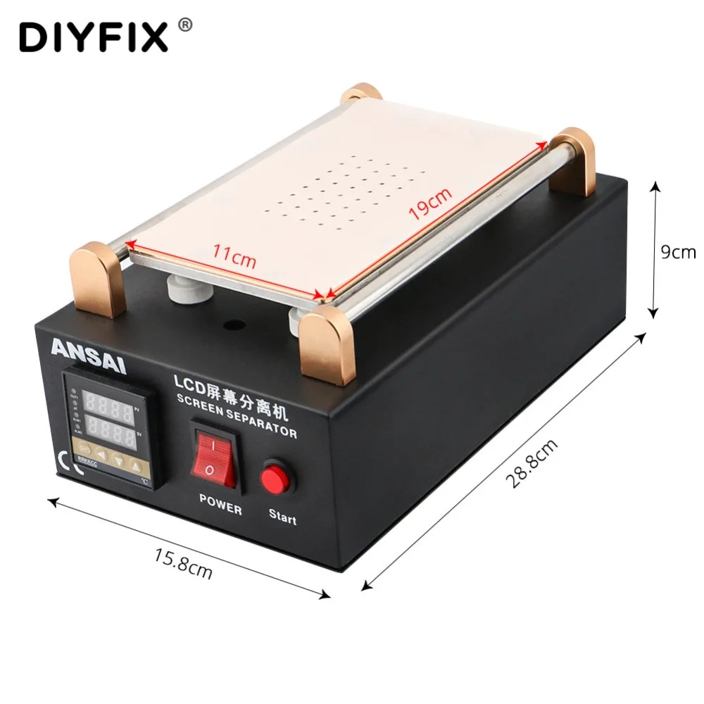 US $67.00 DIYFIX LCD Separator Buildin Vaccum Pump Touch Screen Separating Machine For iPhone Samsung Touch Screen Glass Power Tools