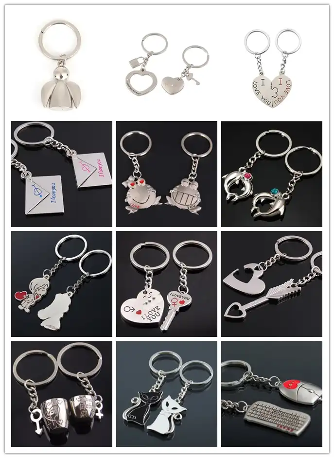 boyfriend and girlfriend keyrings