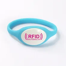 WB12 силиконовый браслет rfid/браслет с биркой, 125 кГц 330 бит R/W ATMEL ISO18000-2 с чипом ATMEL T5577