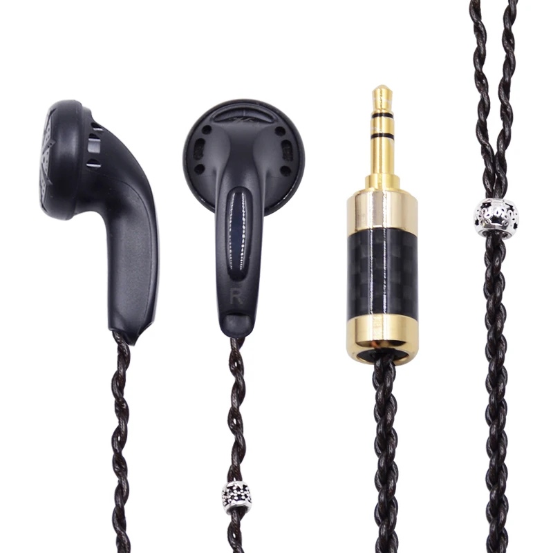 Hot NiceHCK K's Earphone 500 ohm Balanced High Impedance In Ear Earbud Flat Head Plug Earplugs Kill Monk | Электроника