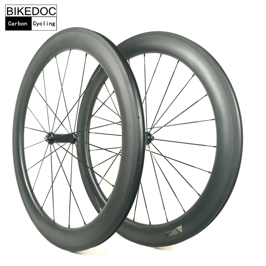 

BIKEDOC 60mm Road Carbon Wheels 23MM Width Racefiets Wielen 700C Bicycle Wheel Rodas Carbono Estrada
