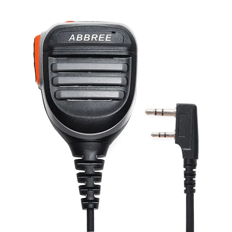 ABBREE AR-780 Водонепроницаемый плеча Динамик микрофон для иди и болтай Walkie Talkie TYT TH-UV8000D MD-380 Baofeng UV-5R UV-S9 BF-UVB3 AR-F8