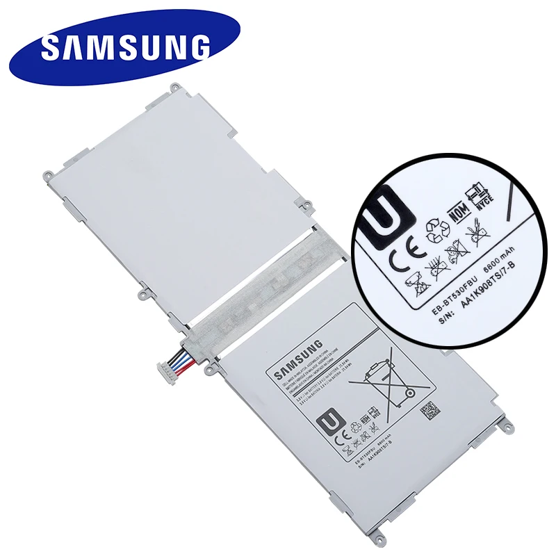 EB-BT530FBE EB-BT530FBU батарея EB-BT530FBC для samsung GALAXY Tab 4 SM-T530 T531 T535 Замена батареи оригинальное качество