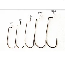 Новые рыболовные Крючки vmc до Тип узкий живот Grank крюк, 1#/2#/1 0#/2/0#3/0# мягкий крючок с приманкой, рыболовный крючок