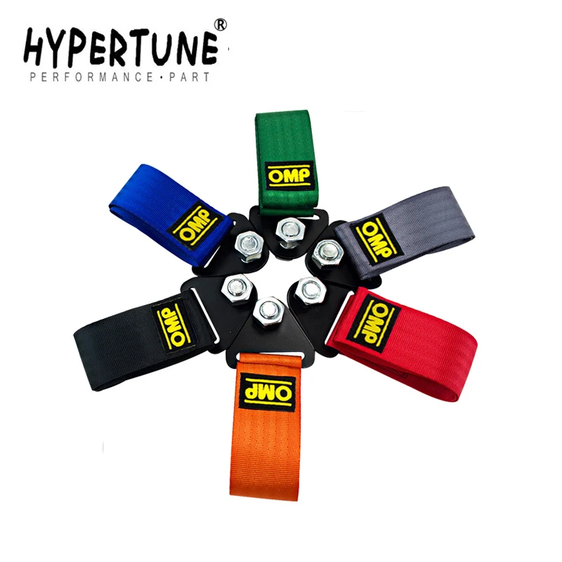 

OMP Towing Rope High Strength Nylon OMP JDM trailer Tow Ropes Racing Car Universal Tow Eye Strap Tow Strap Bumper Trailer TR71