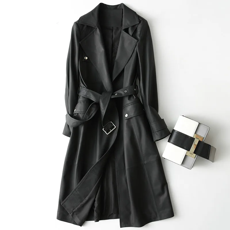 

Real Genuine Leather Jacket Sheepskin Coat Spring Autumn Jacket Women Clothes 2019 Korean Streetwear Chaqueta Mujer X-98-5 T2958