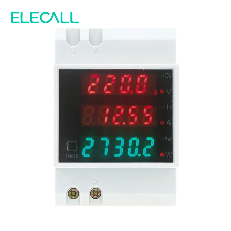 AC200-450V Voltage Meter for Industrial Control Industrial Connector Industrial Supplies Electrical Accessories D52-2047 Current Meter