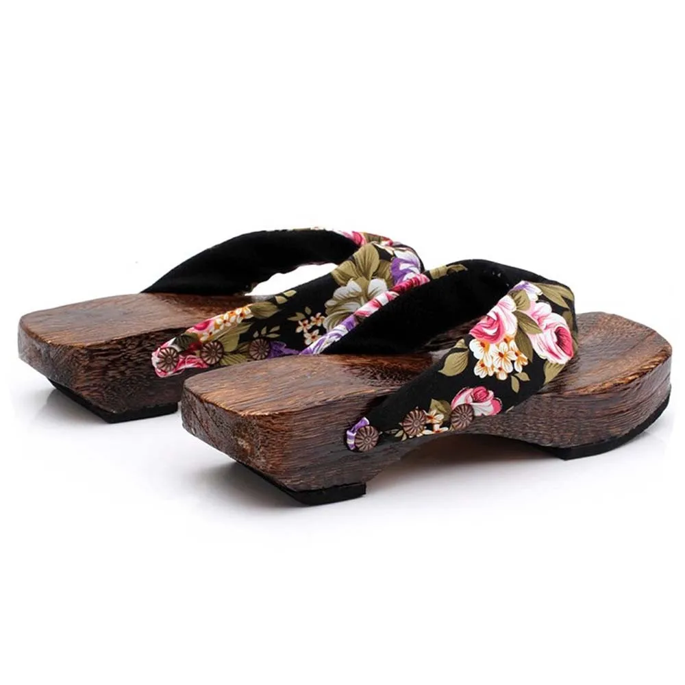 Обувь; женская летняя обувь на платформе; женские босоножки на деревянной подошве; Вьетнамки; Новинка года; zapatos de mujer