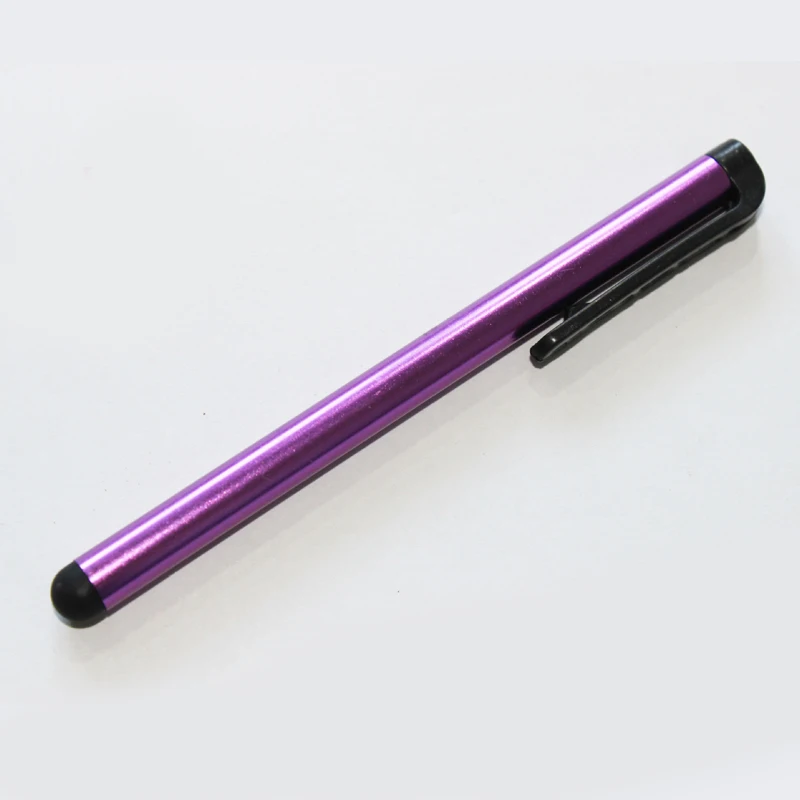 10 шт./упак. 2 в 1 емкостный сенсорный экран Сенсорный экран Стилус для iPhone iPad подходит для универсальное автомобильное зарядное устройство для телефона Tablet PC Ручка разные цвета