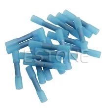 20Pcs 16-14AWG Heat Shrink Butt Wire Electric Crimp Terminal Connector New Z25 Drop ship