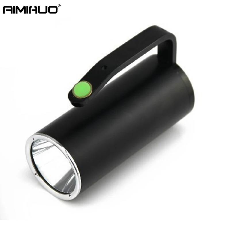 

AIMIHUO LED Torch Portable Searchlight T6 LED Flashlight lamp explosion-proof Hard Light Torch For Rechargeable Lithium Battery