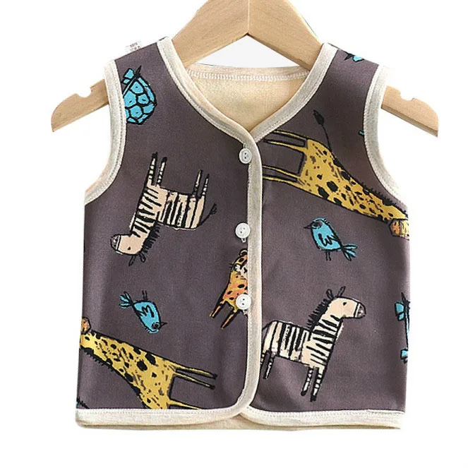 New Children's Vest for Boys Spring Autumn Wool Baby Vests Fashion Waistcoat for Boys Baby Clothes Kids Tops Jackets Colete lightweight spring jacket Outerwear & Coats