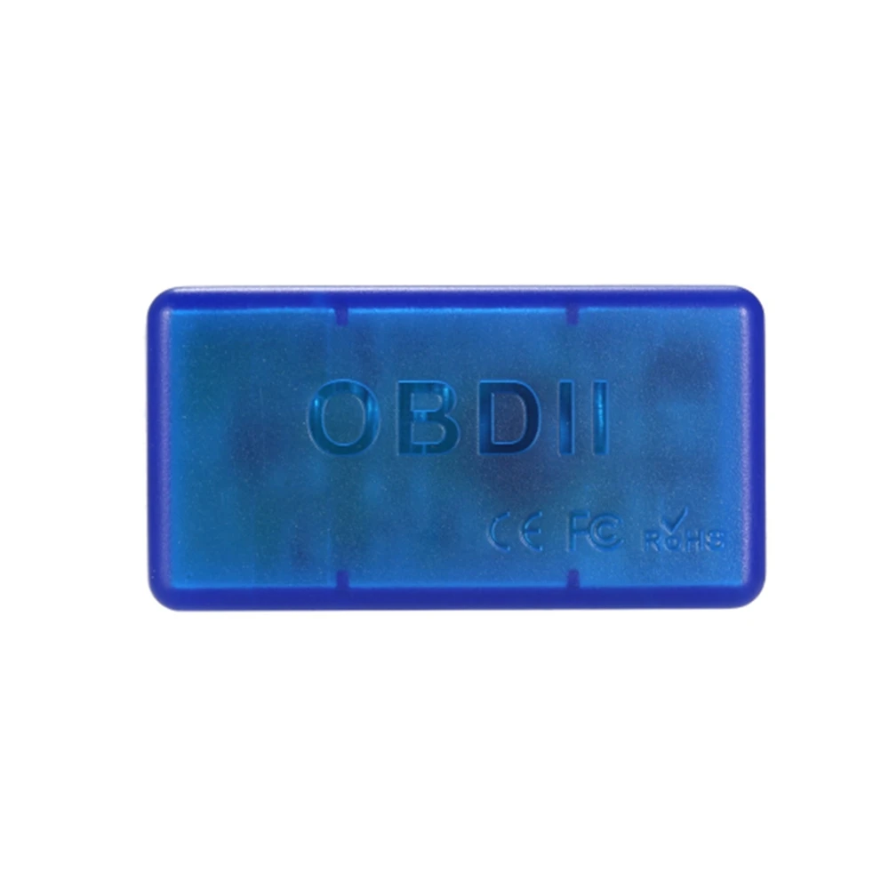 (50 шт./лот) супер мини ELM327 V2.1 OBD2 сканер Bluetooth OBD 2 автомобильный диагностический