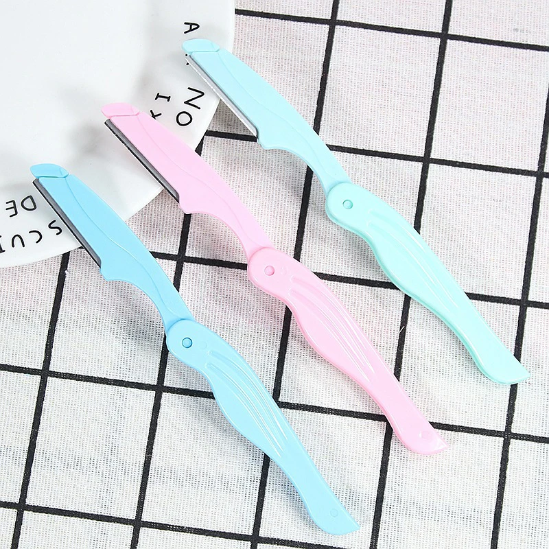 

3Pcs Eyebrow Razor Facial Hair Remover Eyebrow Trimmer Sharp Mini Makeup Knife Eye Brow Face Hair Removal Scraper Shaver Tools