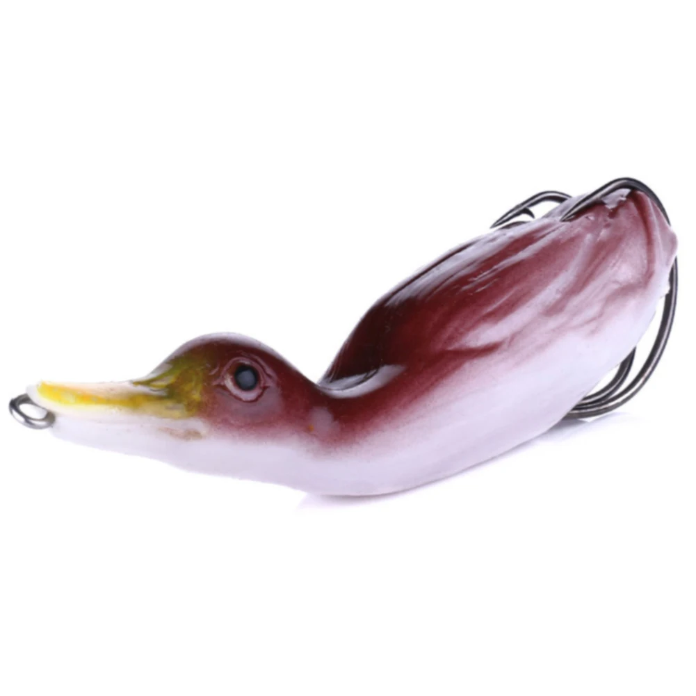 

10.5cm 18.5g Sea Fish Artificial Baits Attractive Tackle Fake Fishing Lure Wobblers Soft Jig Plastic Bass Shaped Duck