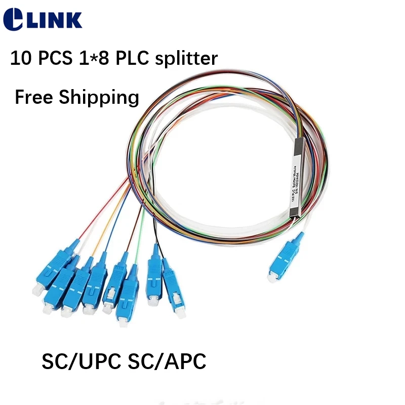 1*8 PLC splitter mini steel tube type SC/UPC SC/APC connector 0.9mm white and colored cable fibre coupler free Shipping 10PCS for bambu lab x1c p1p ender3 build plat pei carbon fibre pei sheet double side heated bed texture steel sheets for voron 0 1 2 4