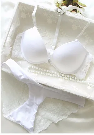 Hot 2018 6 Color Sexy Elegant Bra and Panty Set Women Bras Underwear Lady  push up bra sets brief set lingerie set panty sets