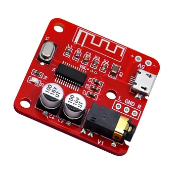 

Bluetooth 4.2 MP3 Decoder Lossless Receiver Module Diy Wireless Speaker Automotive Audio Modified Mini Power Amplifier Board