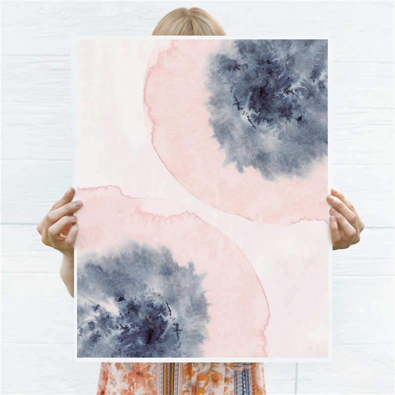 Blush-Pink-Blue-Abstract-Floral-Wall-Art-Print-Watercolor-Flowers-Pink-Pansies-Canvas-Painting-Wall-Picture (3)