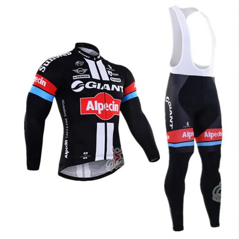 

2017 new giants bicycle warm winter clothes sweater long-sleeved clothes brand Sportwear hot Flleece Mtb Bike