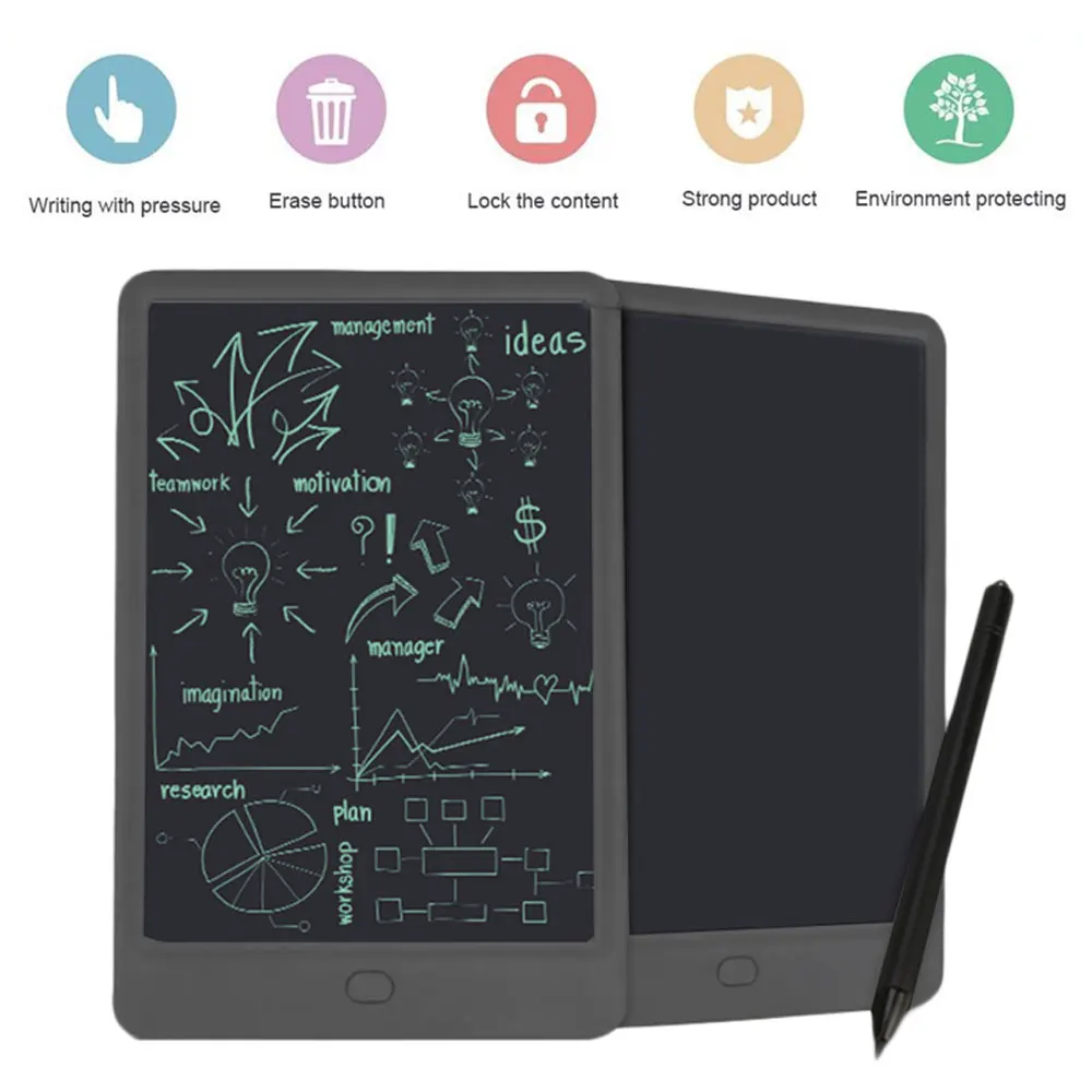 10 дюймов графический планшет с стилусом граффити доска для рисования живопись Портативный ЖК-подарок