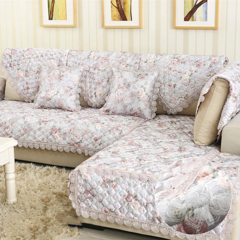 3D Цветочный узор, чехол для дивана, полотенце, чехол, плюшевая ткань, толстый диван, современный, не скользит, чехол для дивана, Угловое полотенце, коврики 1 шт - Цвет: 02