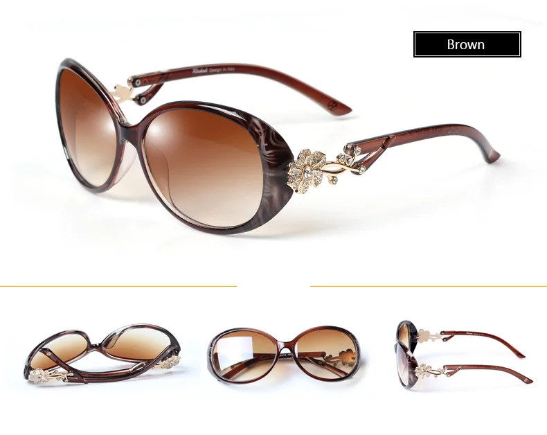 LianSan Поляризованные, большие женские солнечные очки Бабочка Роскошная брендовая дизайнерская пластиковая оправа драйвер Мода черный GD103P